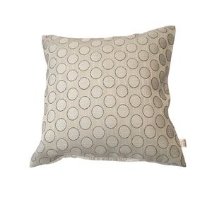 Decorative Pillow with Circle Pattern